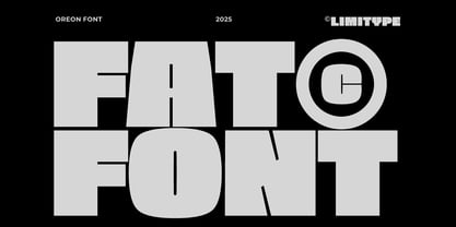 Oreon Font Poster 5