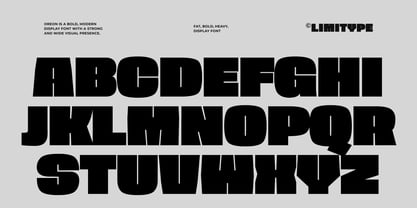 Oreon Font Poster 12