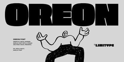 Oreon Font Poster 1