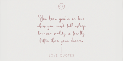 Passtyn Script Font Poster 6