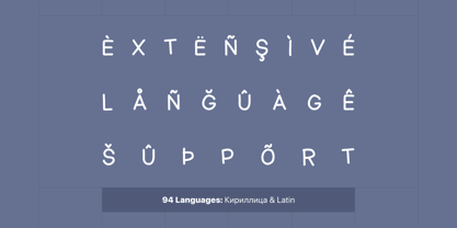 Halley Font Poster 3