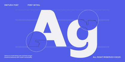 IT Inktura Font Poster 3