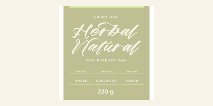 Melifates Font Poster 13