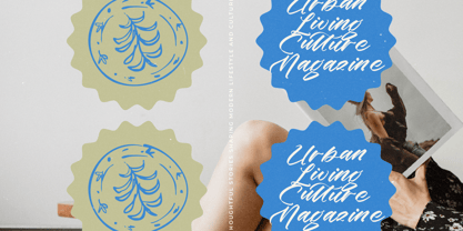 Melifates Font Poster 2