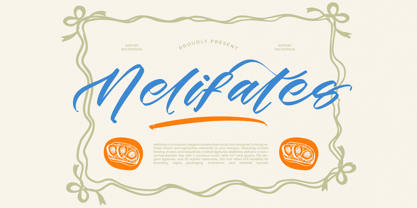 Melifates Font Poster 1