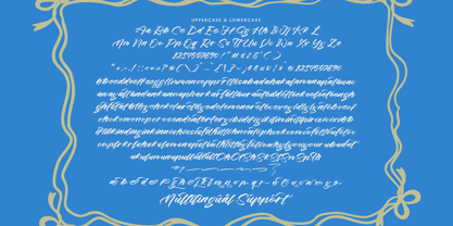 Melifates Font Poster 14