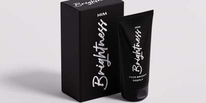 Breakline Signature Font Poster 5