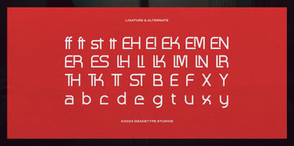 Fingard Font Poster 12