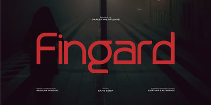 Fingard Font Poster 1