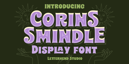 Corins Smindle Font Poster 1