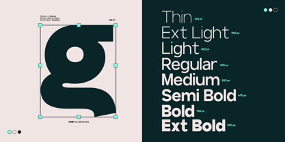 GC Protage Font Poster 8