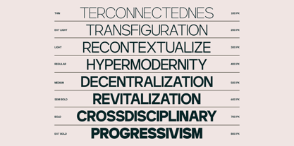 GC Protage Font Poster 4