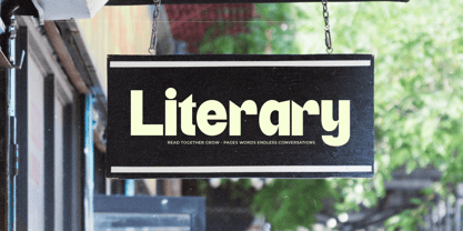 Eight Star Font Poster 6