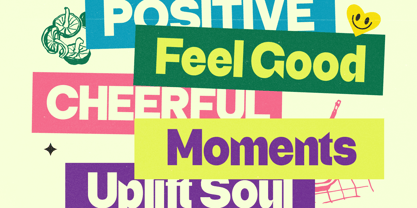 Eight Star Font Poster 7