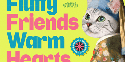 Eight Star Font Poster 4