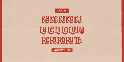 Sampan Folk Font Poster 12