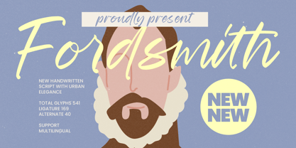 Fordsmith Font Poster 1
