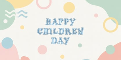 Childmar Font Poster 2