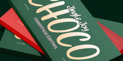 Jinggle Joy Font Poster 6
