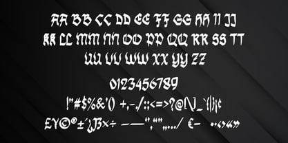 Belord Font Poster 6