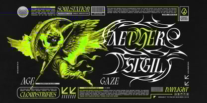 Katalis Seraph Font Poster 3