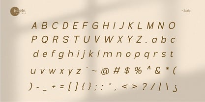 Castelle Font Poster 9