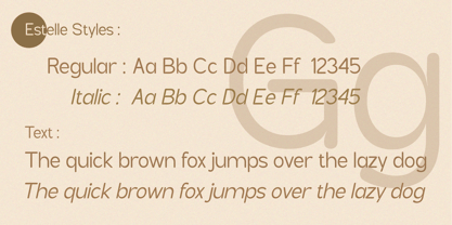 Castelle Font Poster 2