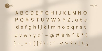 Castelle Font Poster 8