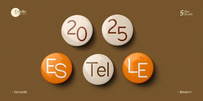 Castelle Font Poster 14