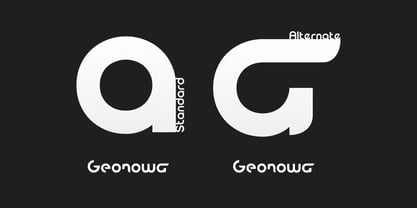 Geonowa Font Poster 3