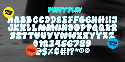 Puffy Play Font Poster 6