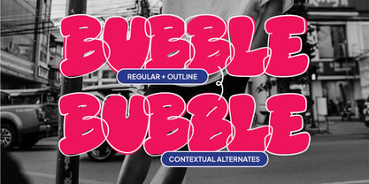 Puffy Play Font Poster 8