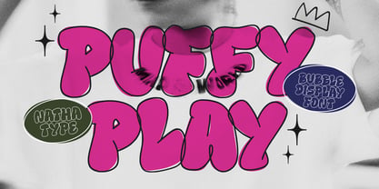 Puffy Play Font Poster 1