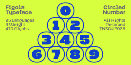 Figola Font Poster 9