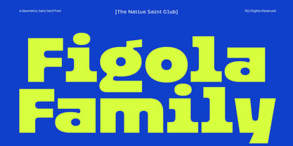 Figola Font Poster 1