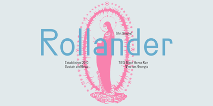 Remond Font Poster 4