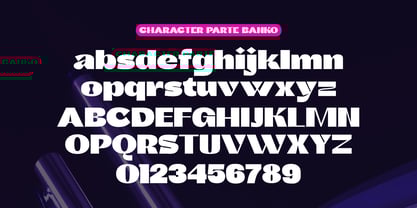 Baze Font Poster 8