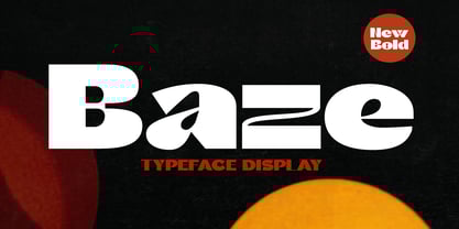 Baze Font Poster 1