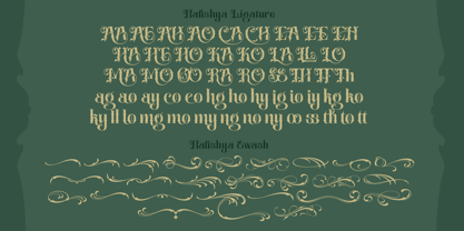 Hafishya Font Poster 10