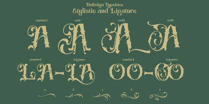 Hafishya Font Poster 4