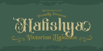 Hafishya Font Poster 1