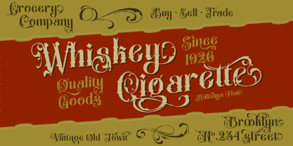 Hafishya Font Poster 5