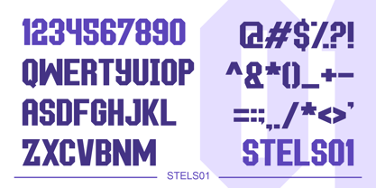 Stels Font Poster 4