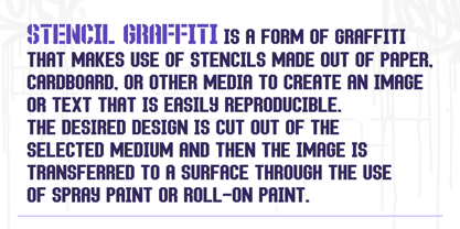 Stels Font Poster 2