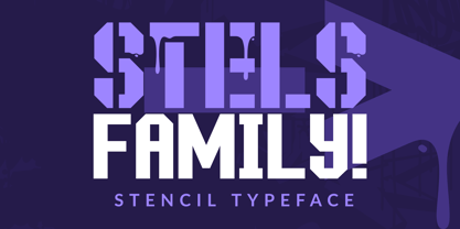 Stels Font Poster 1