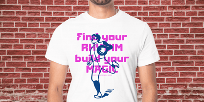 Sporty Youth Font Poster 11