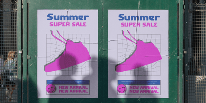 Sporty Youth Font Poster 2