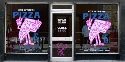 Sporty Youth Font Poster 8