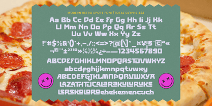 Sporty Youth Font Poster 14