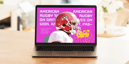 Sporty Youth Font Poster 6